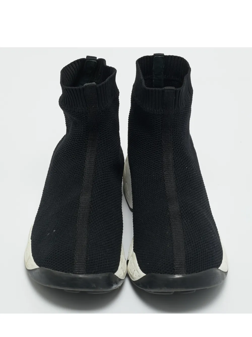 Christian Dior Pre-Owned Fusion 2.0 knitted sneakers - Zwart