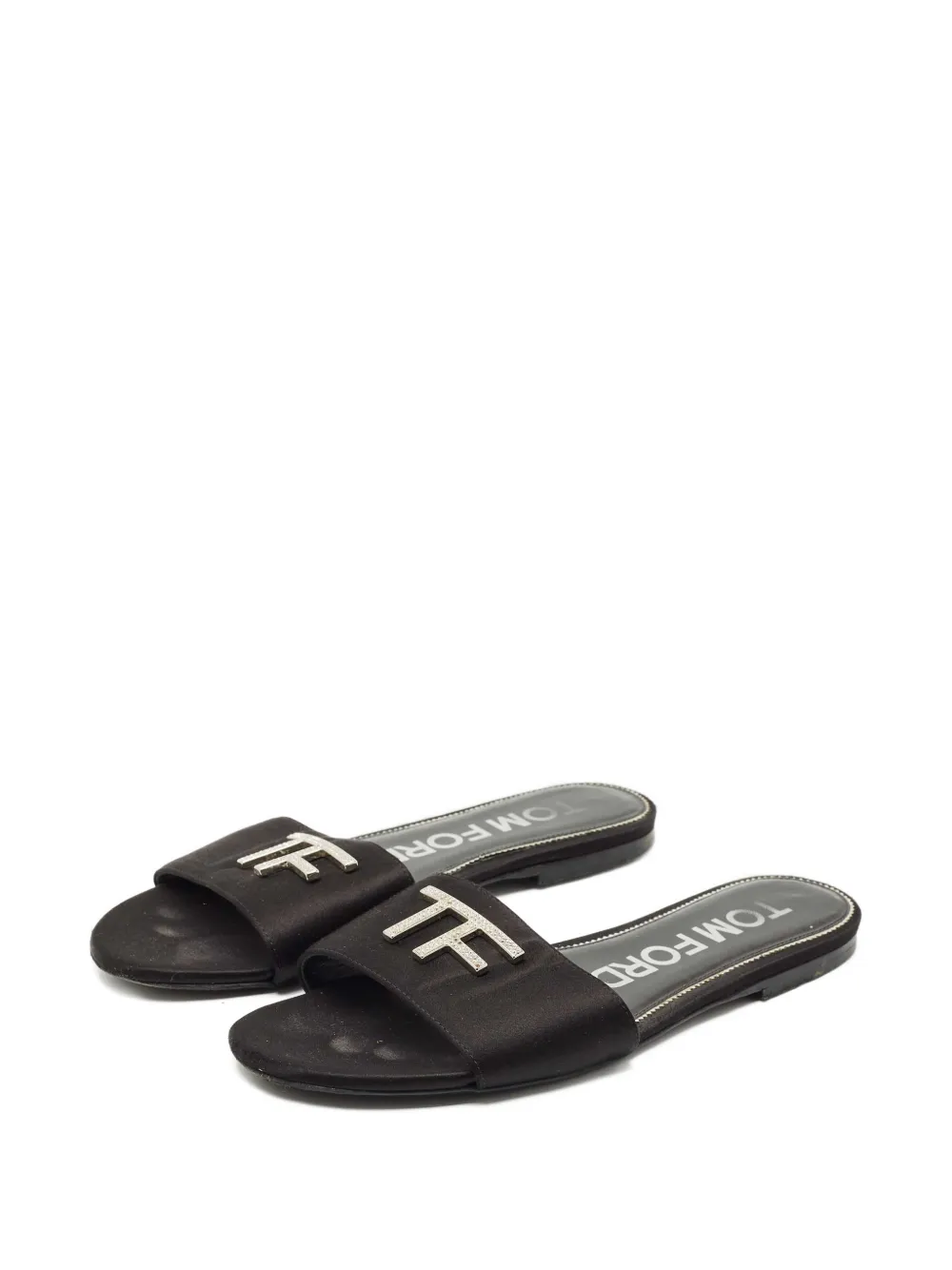 TOM FORD logo-detail sandals - Zwart