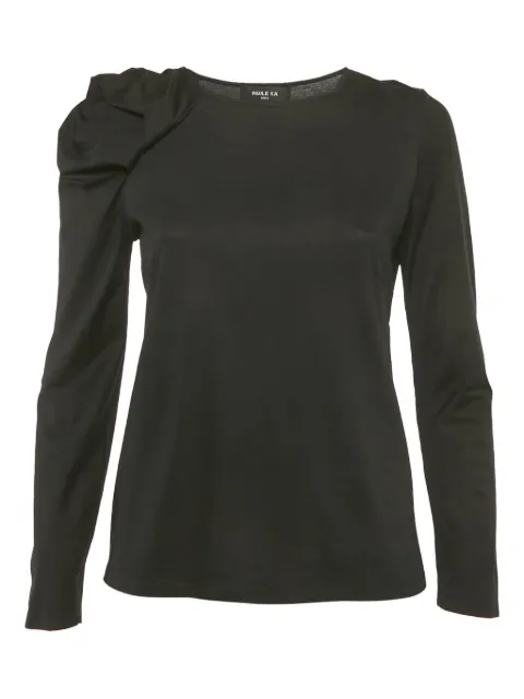 Paule Ka ruched-sleeve top