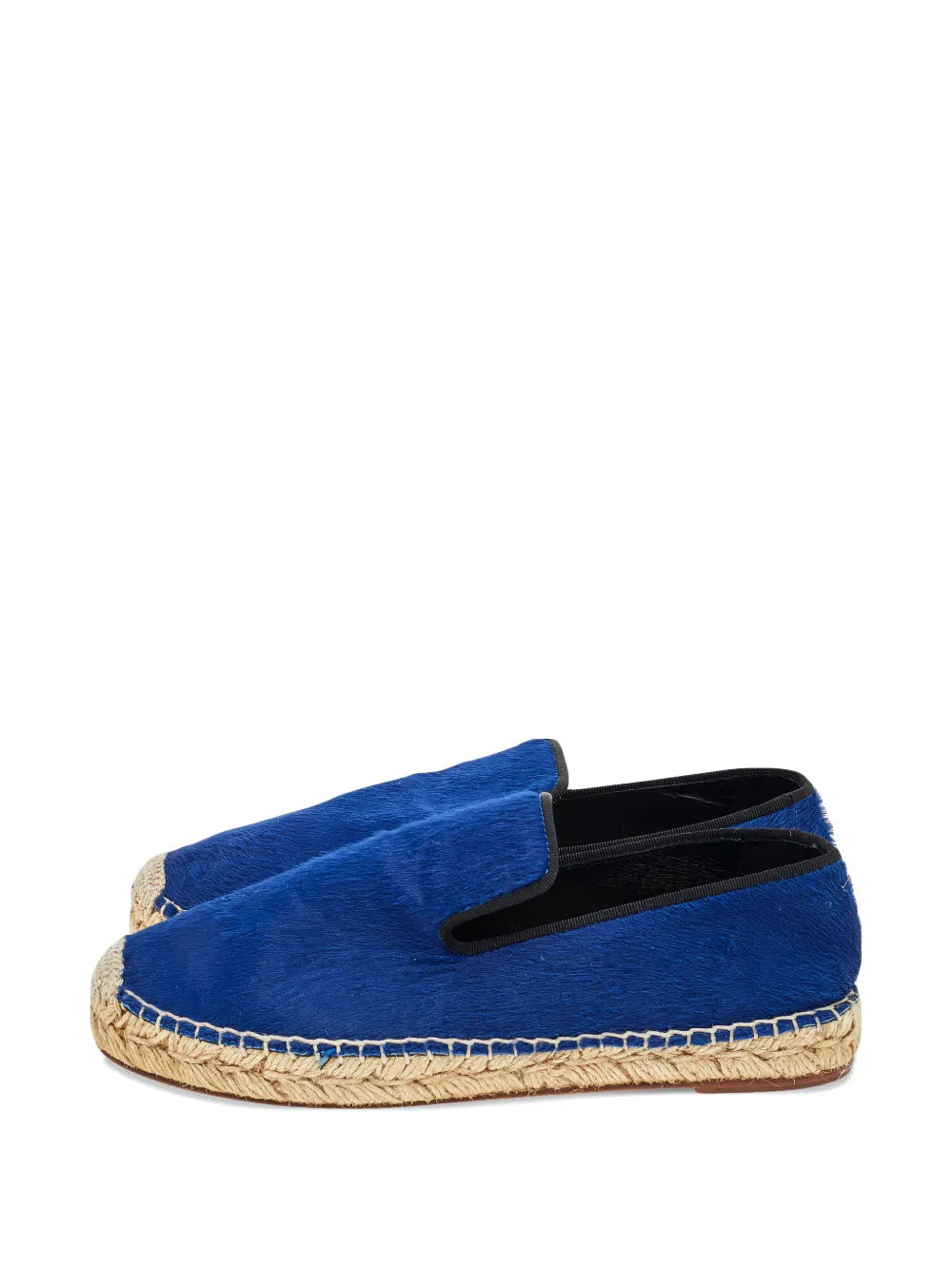 Celine Pre-Owned calf-hair espadrilles - Blauw