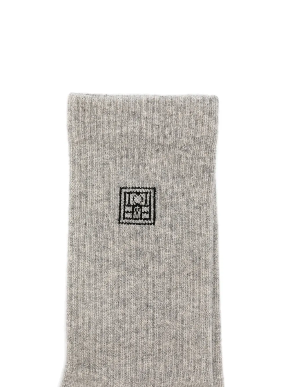 Embroidered Socks (Set Of Two)