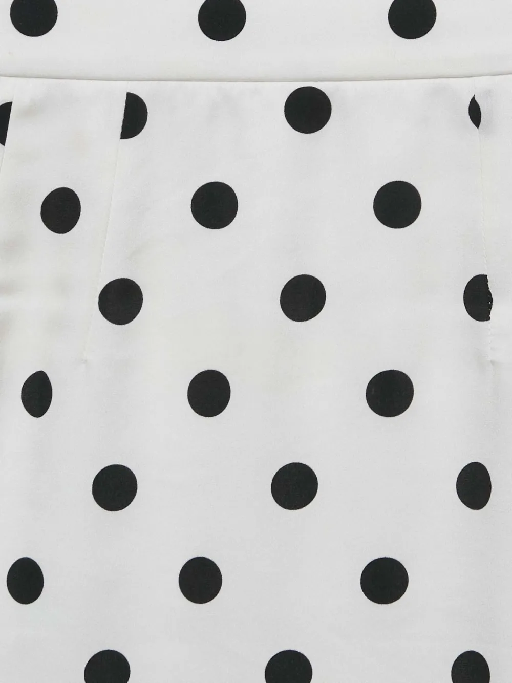 DOLCE & GABBANA Pre-owned Polka-dot Mini Skirt In White