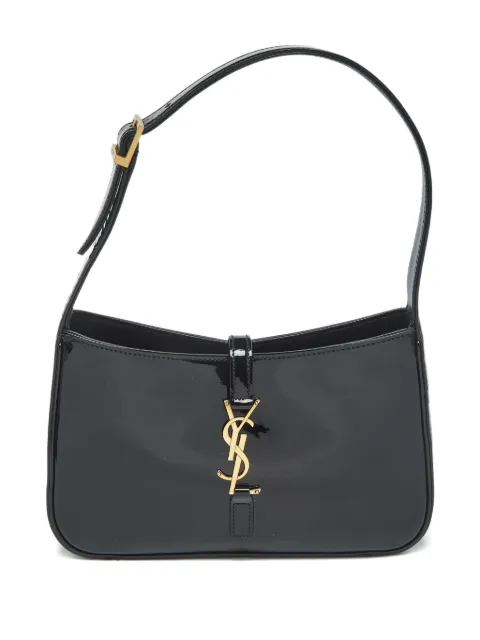 Saint Laurent Pre-Owned logo-detail leather shoulder bag