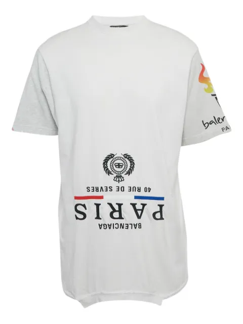 Balenciaga Pre-Owned jersey graphic T-shirt