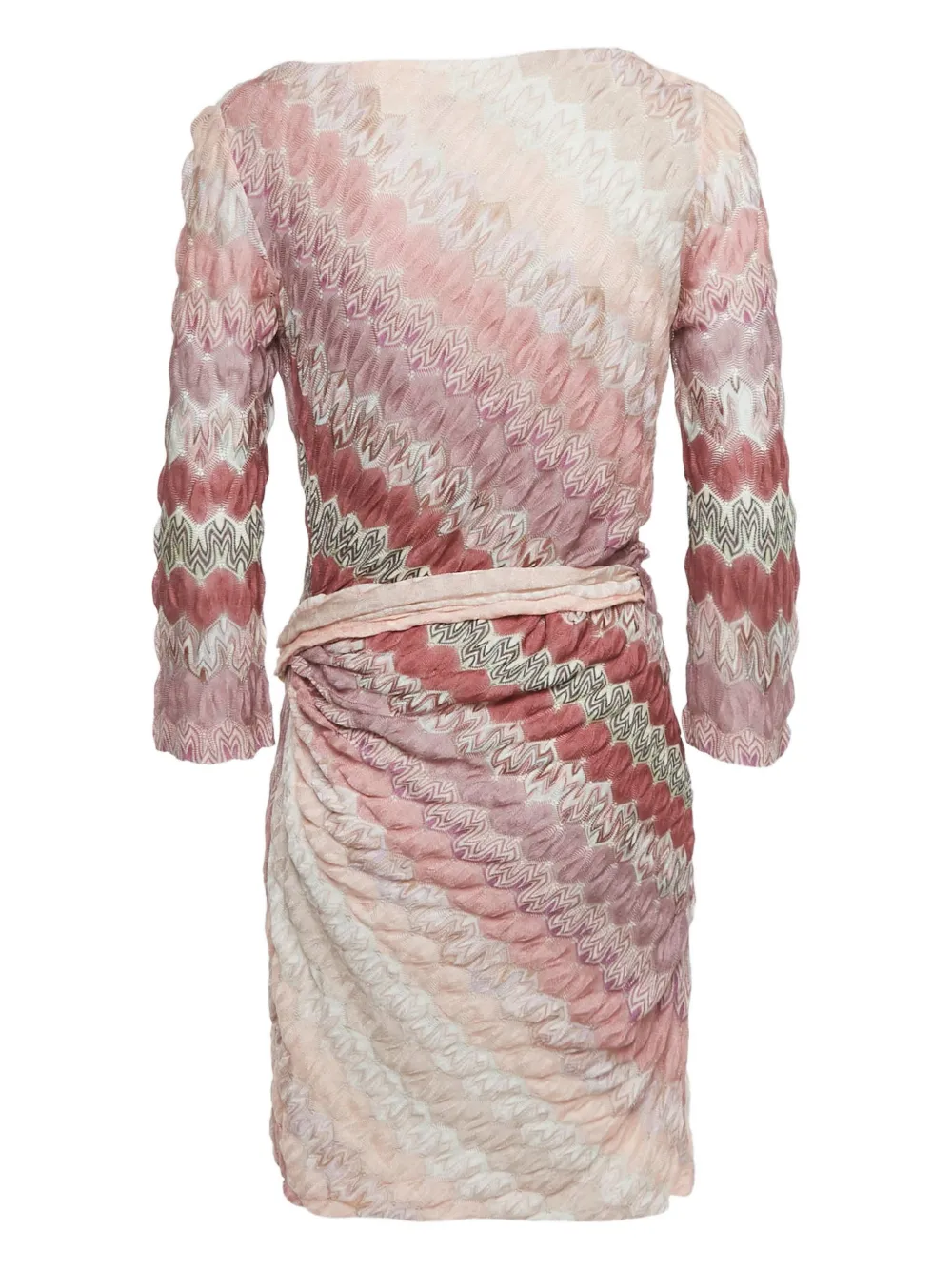 Missoni Pre-Owned cowl-neck dress - Roze