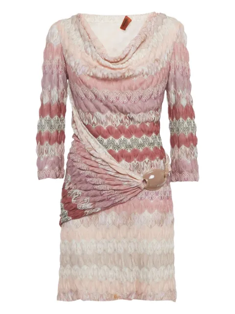 Missoni Pre-Owned cowl-neck dress
