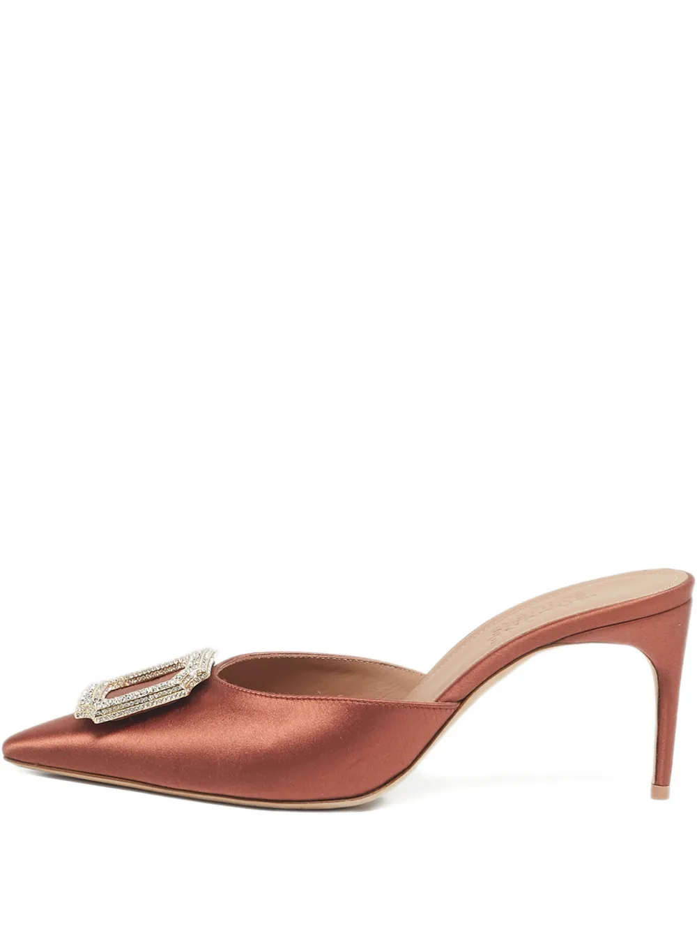 Malone Souliers crystal-embellished mules - Rosa