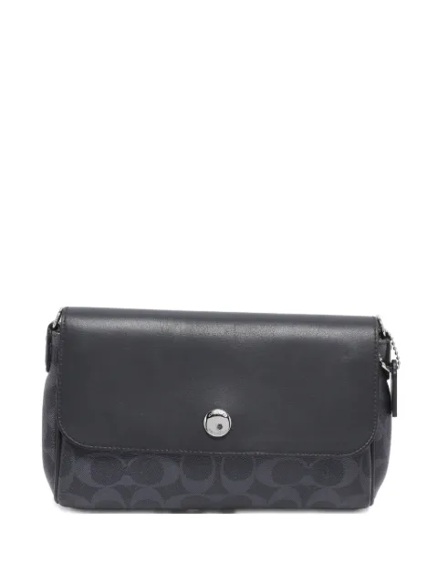 Coach bolsa de mano con solapa