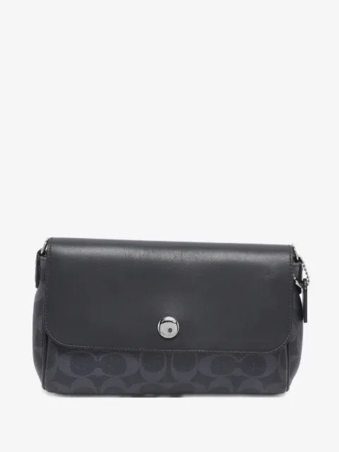 Coach bolsa de mano con solapa