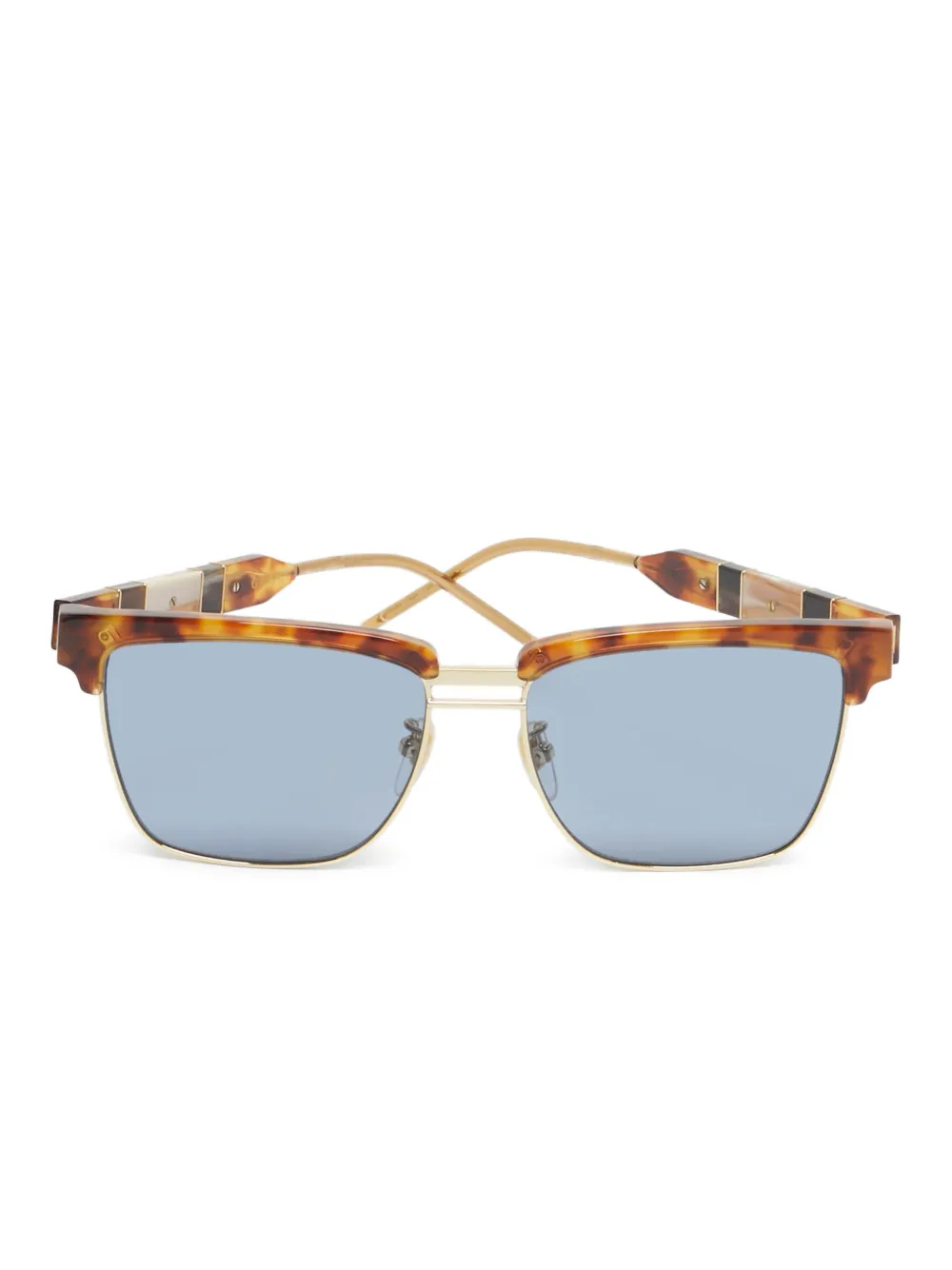Gucci Pre-Owned square-frame sunglasses | marron | Image 1