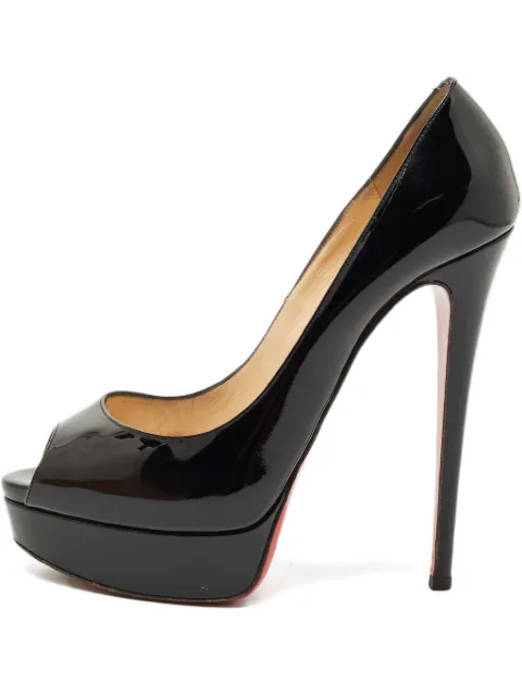 Christian Louboutin Pre-Owned Lady Peep peep-toe platform pumps
