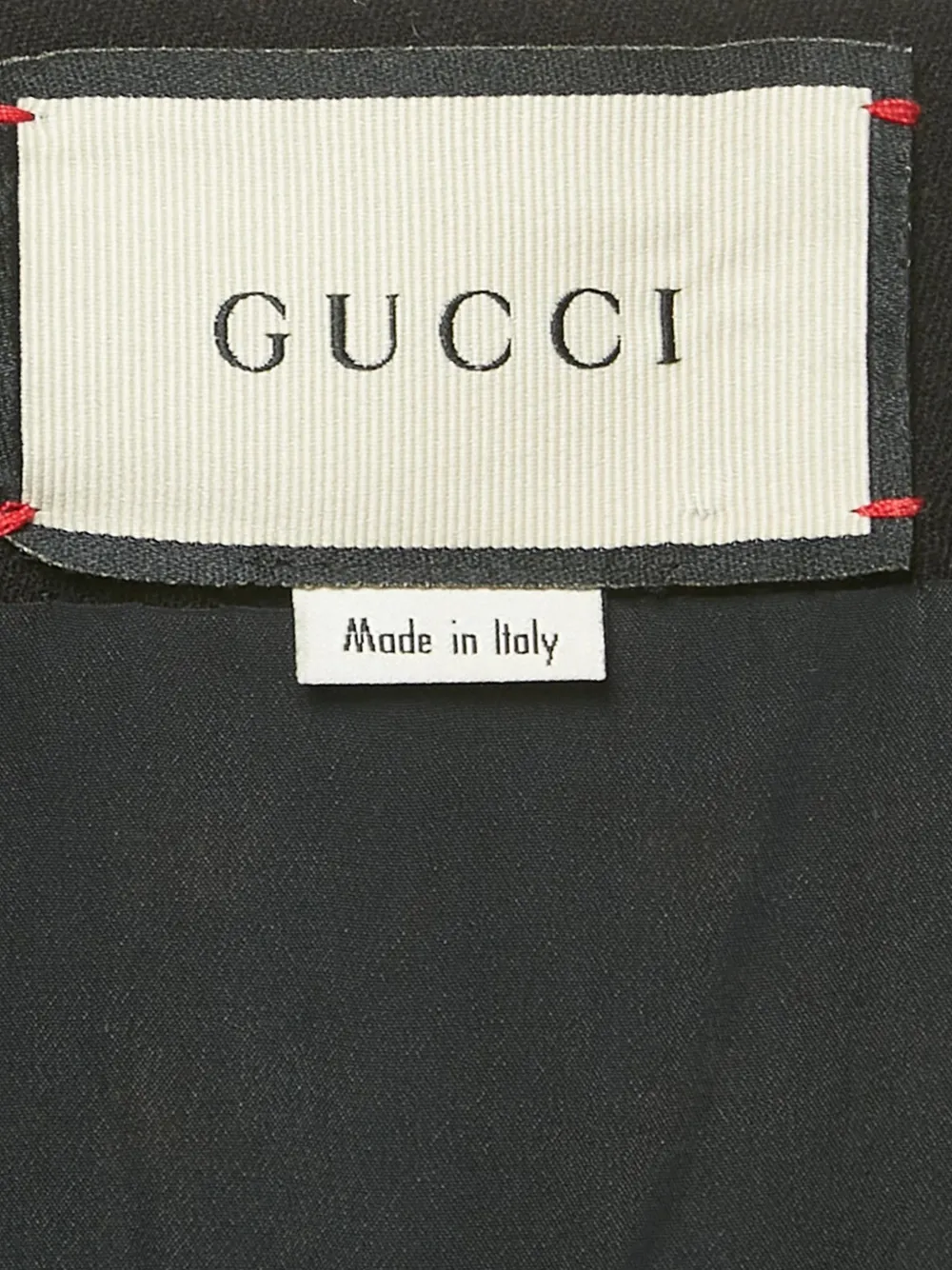 Gucci Pre-Owned houndstooth wool dress - Beige