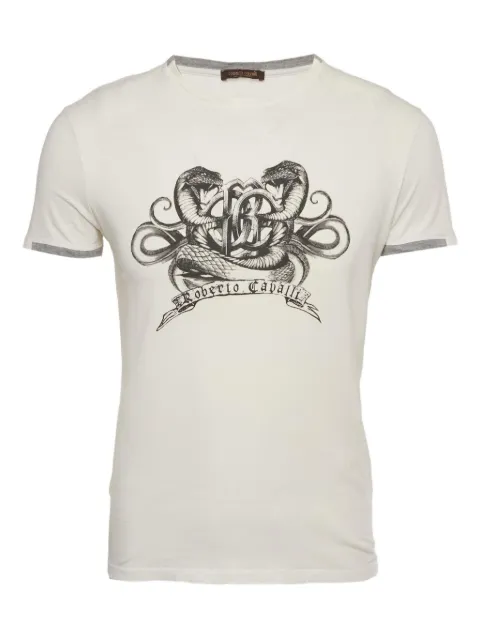 Roberto Cavalli Vintage playera con estampado gráfico