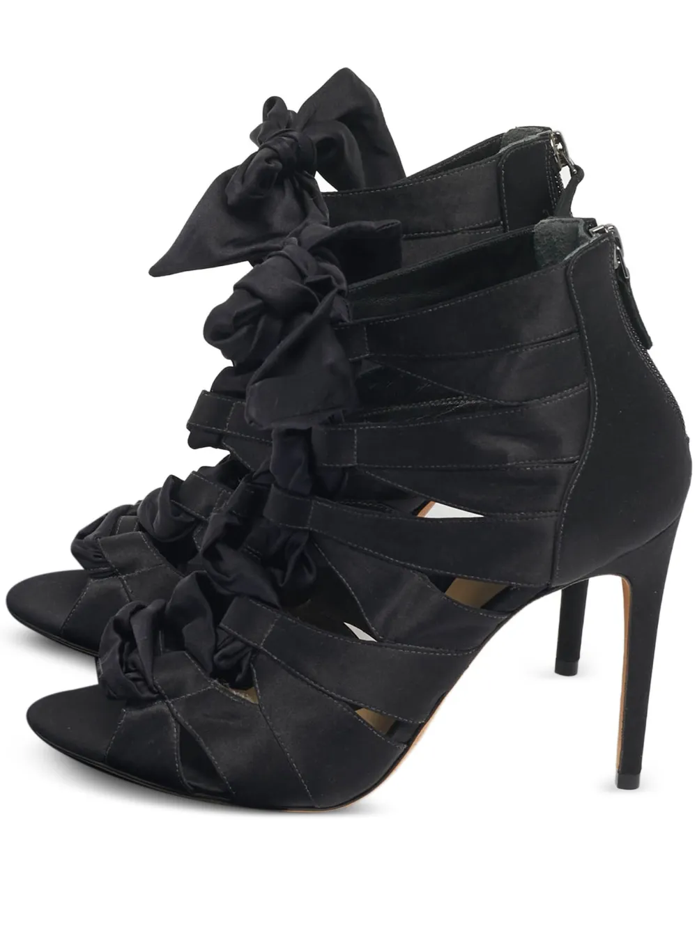 Alexandre Birman Layla zip-fastening sandals - Nero