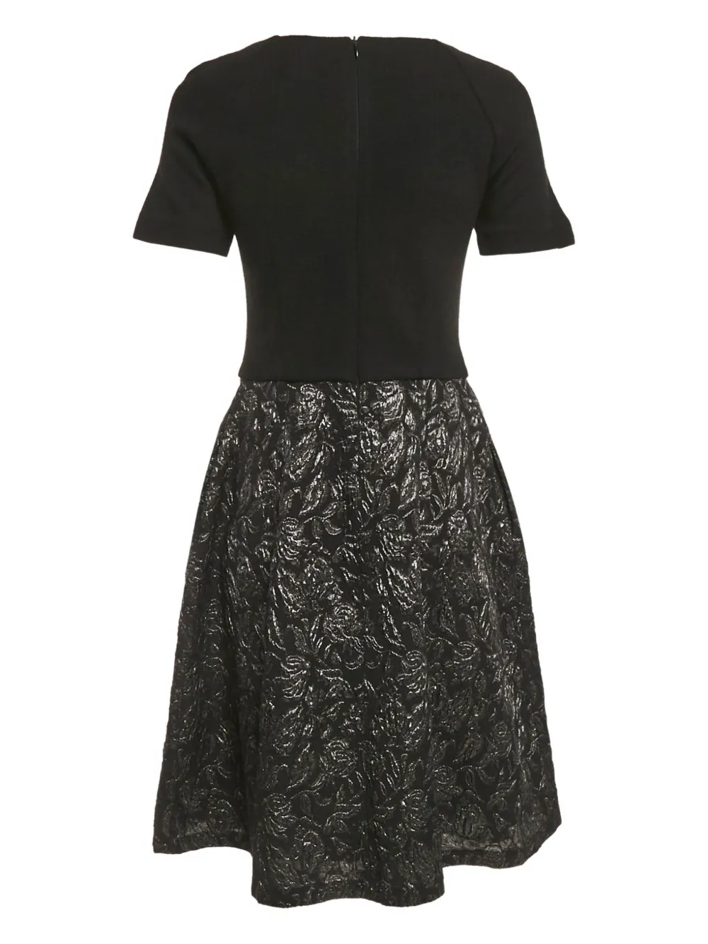 Max Mara jacquard structured dress - Zwart