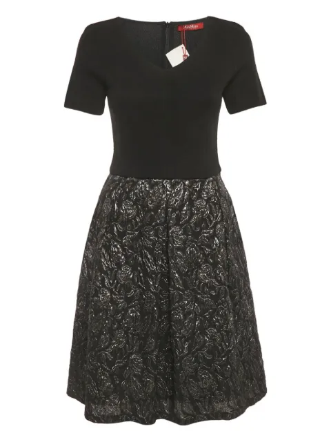 Max Mara jacquard structured dress