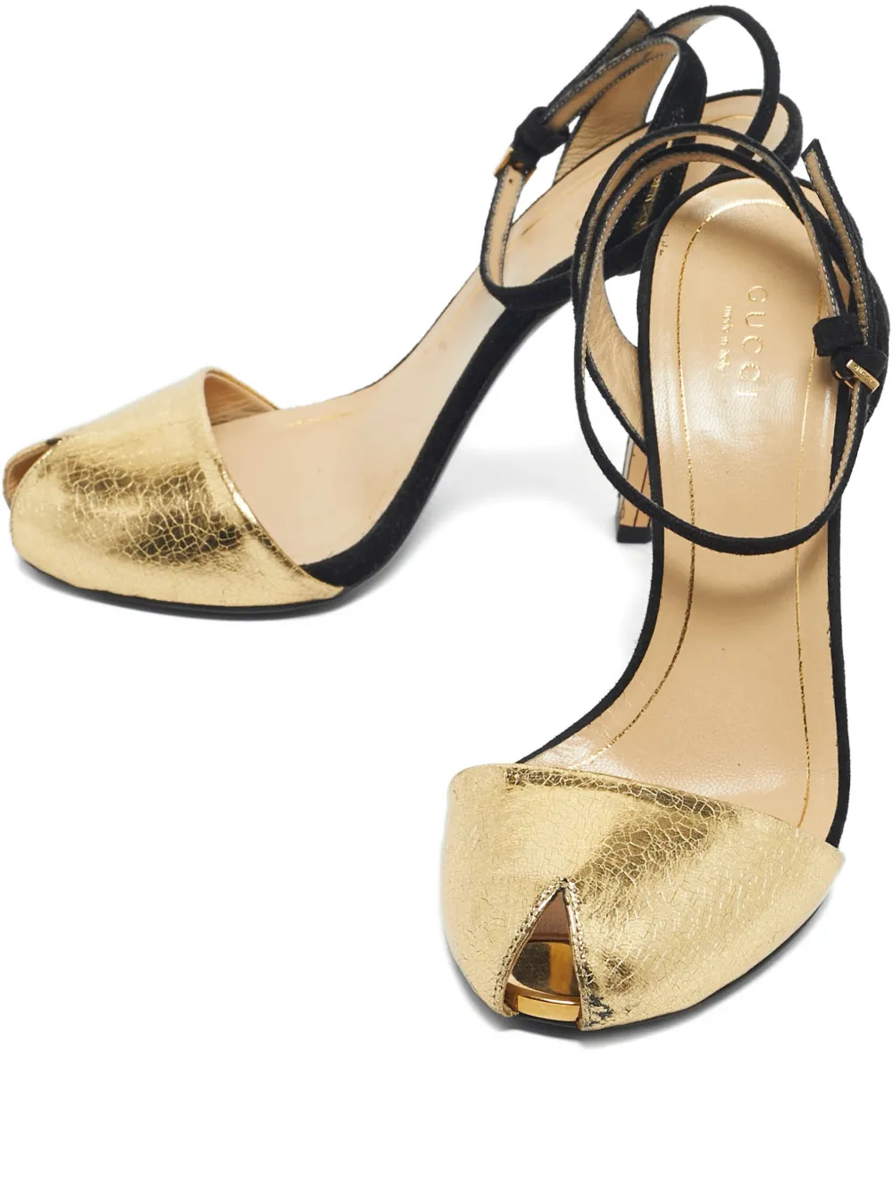 Gucci Pre-Owned ankle-strap sandals - Gold