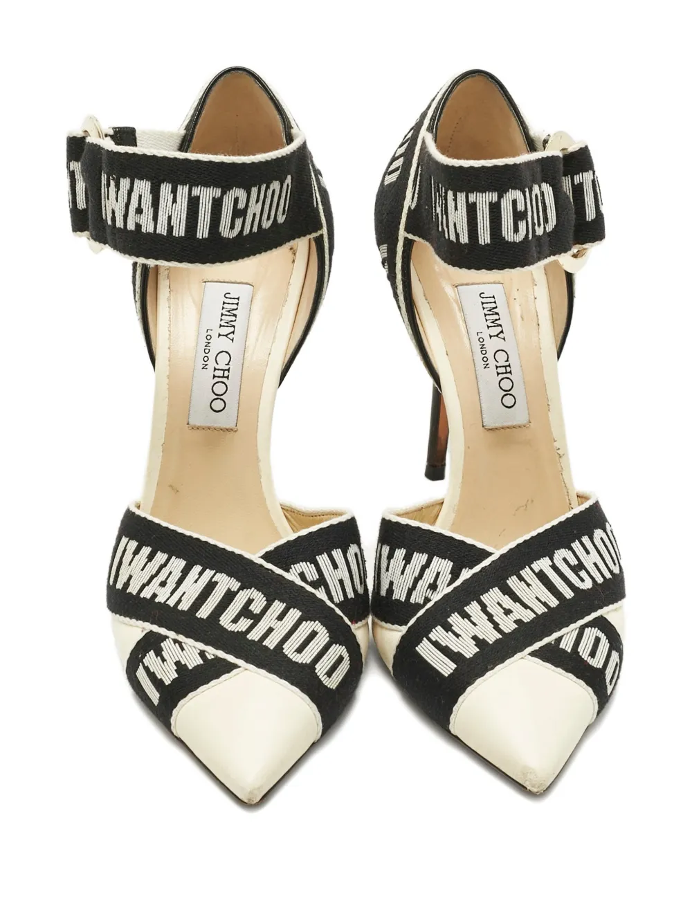 Jimmy Choo Pre-Owned pointed-toe strap pumps | Image 2
