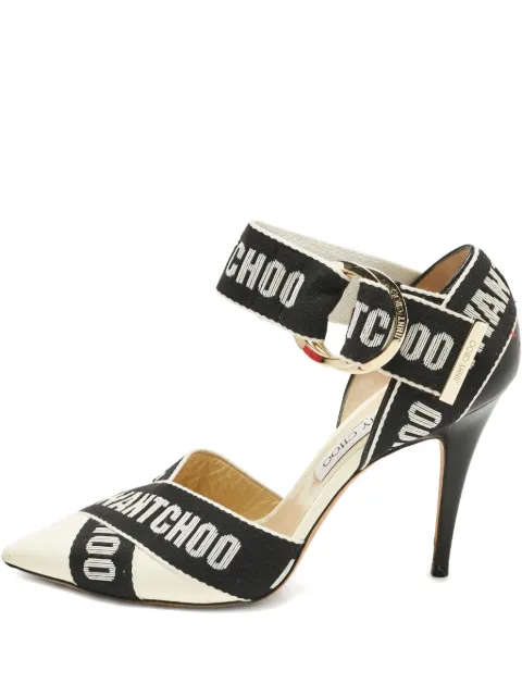Jimmy Choo Pre-Owned Pumps met puntige neus en bandje