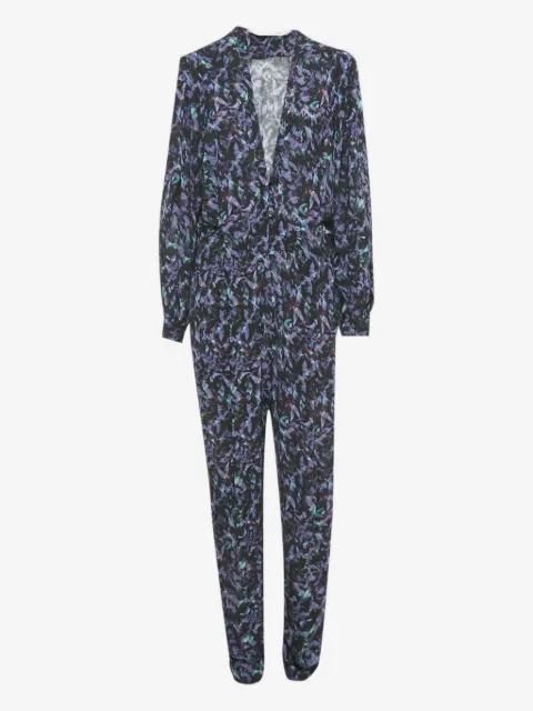 IRO crepe printed jumpsuit