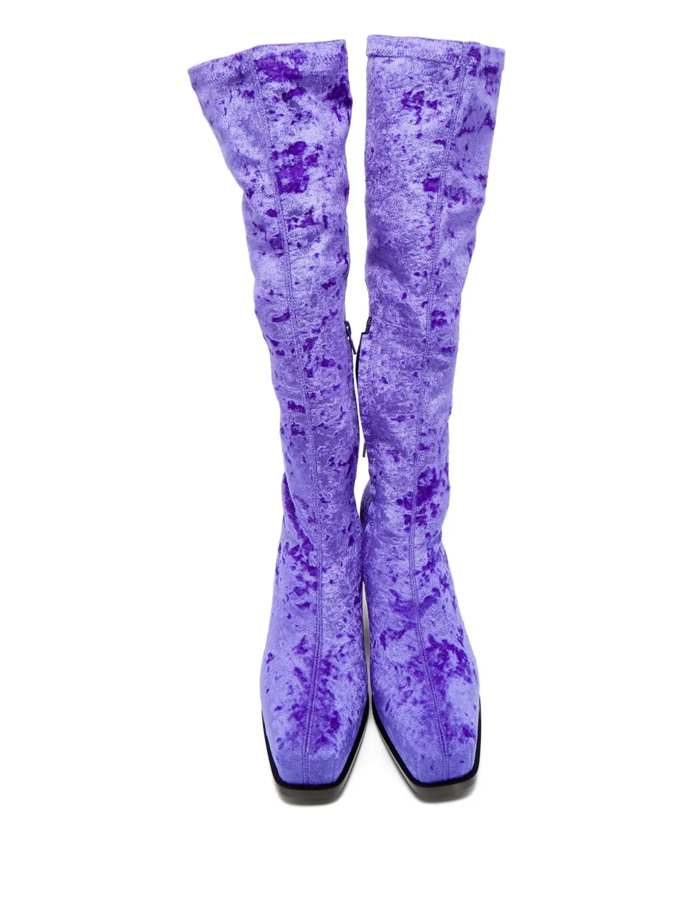 Stella McCartney Pre-Owned knee-high velvet boots - Viola