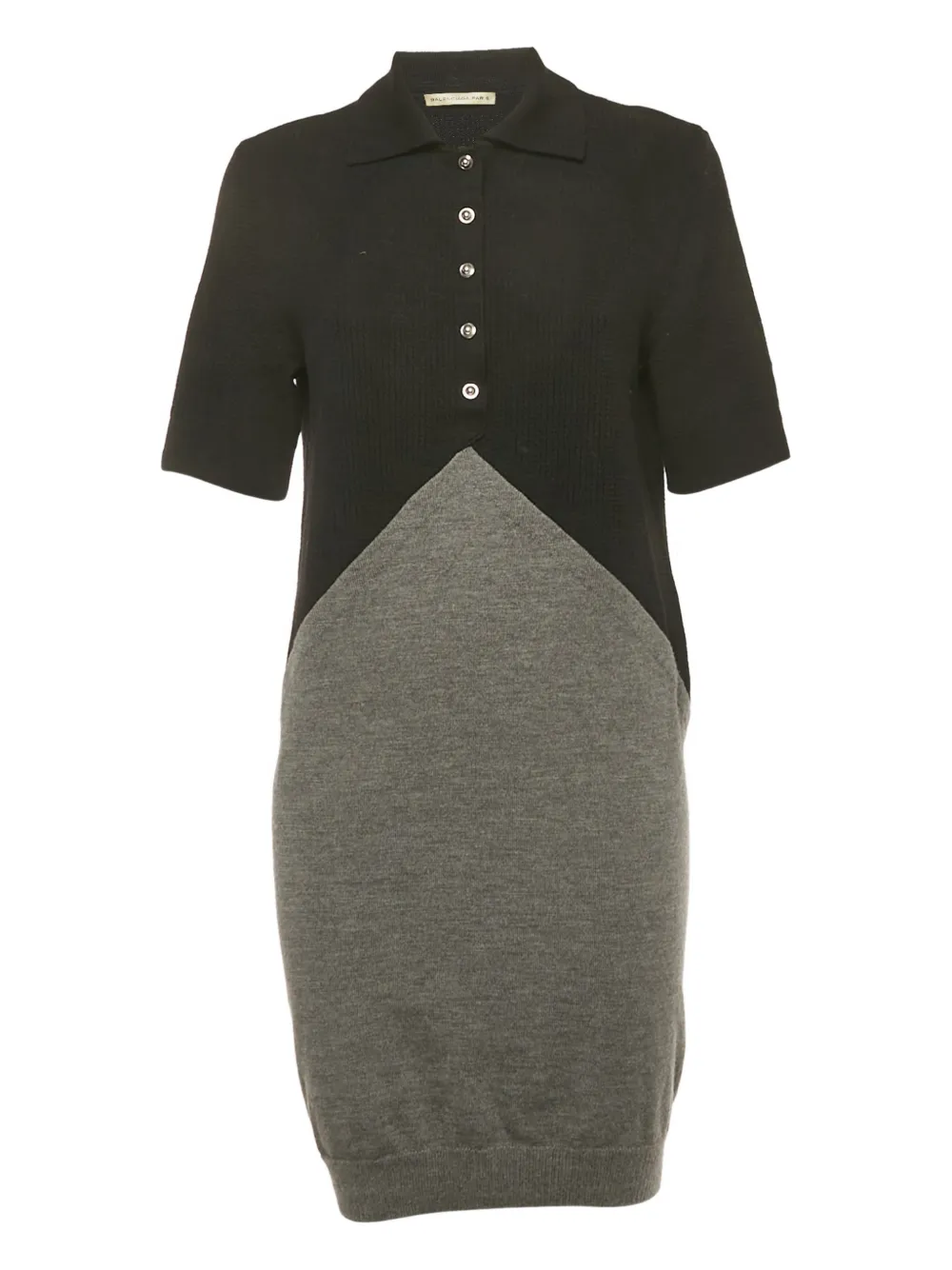 Balenciaga Pre-Owned short-sleeve mini dress - Nero