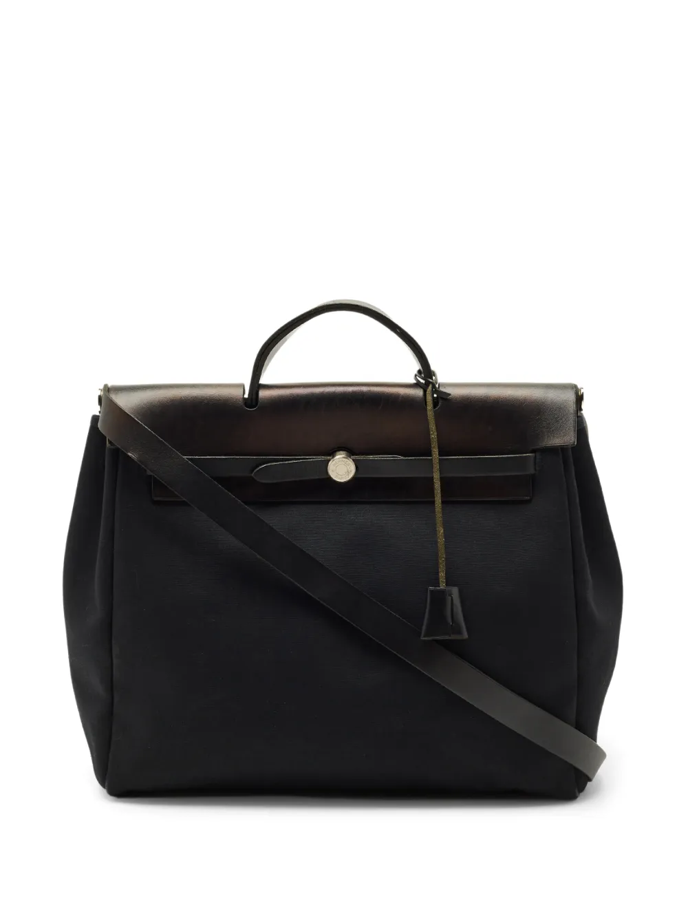 Hermès Pre-Owned 1999 Herbag 39 canvas tote bag | Black | Image 1