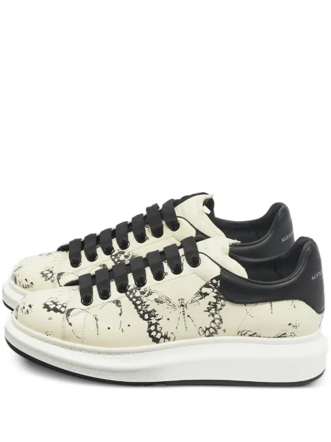 Alexander McQueen Pre-Owned lace-up leather sneakers 