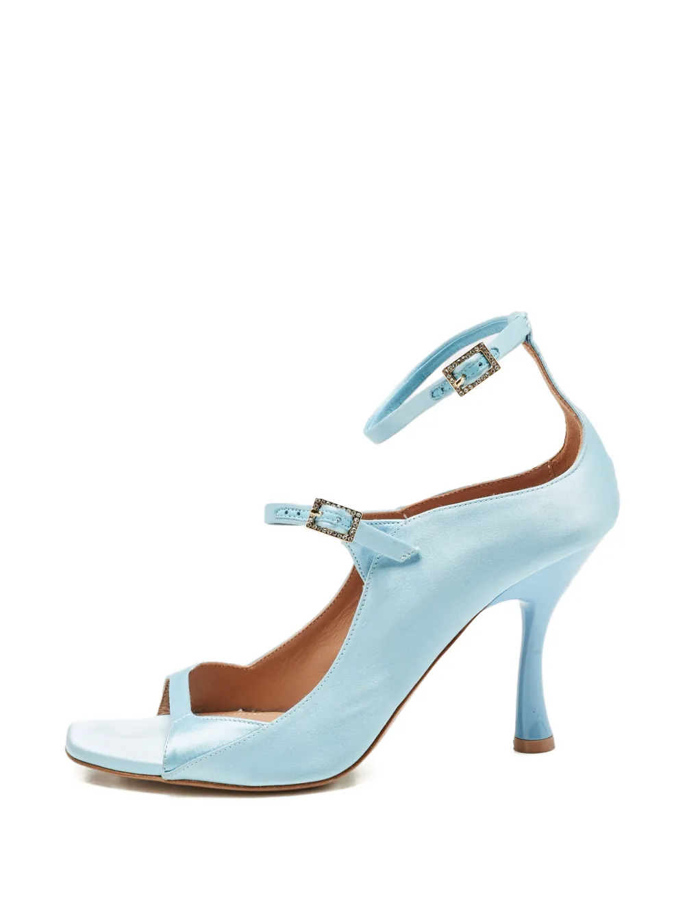 Malone Souliers Sandali Riley con cinturino alla caviglia - Blu