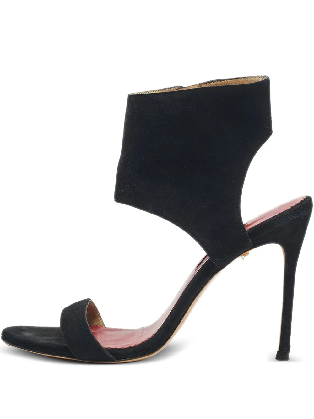 Carolina Herrera Vintage ankle-strap heels sandals – Black