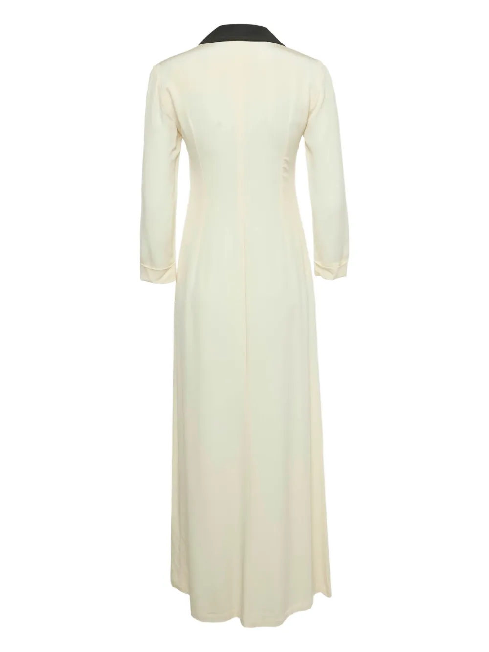 Alessandra Rich double-breasted maxi dress - Beige