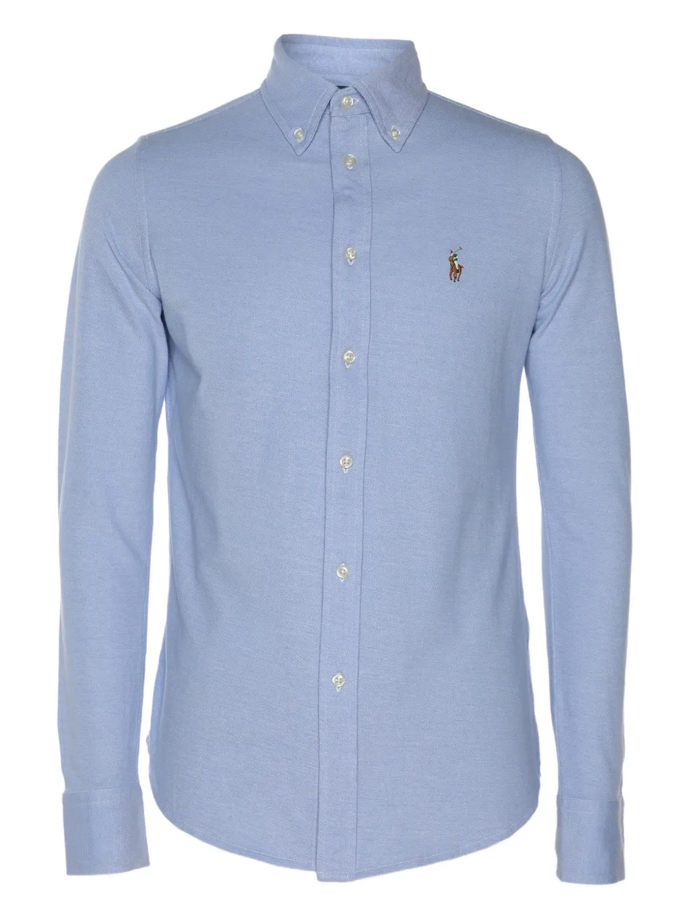 Pre-owned Polo Ralph Lauren Buttoned Cotton Shirt In Blue