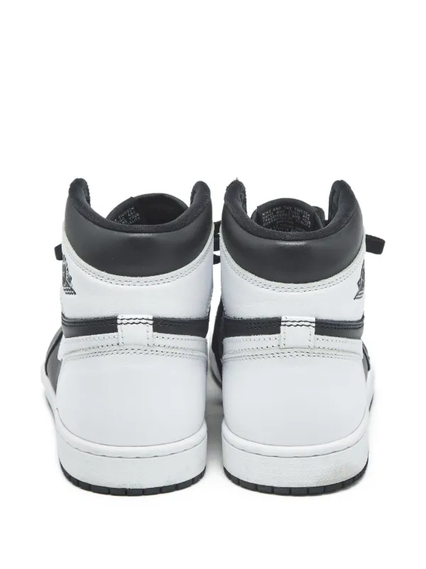 新品未使用　Air Jordan ハイカットスニーカー ホワイト/ブラック Jordan ハイカット スニーカー | ブラック | FARFETCH JP