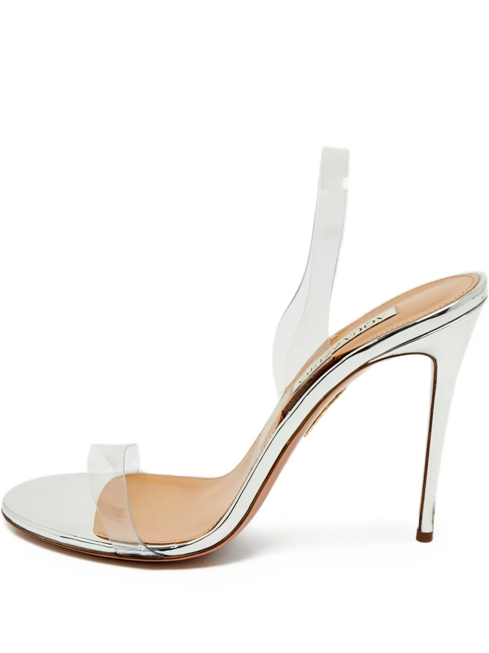 Aquazzura slingback sandals - Bianco