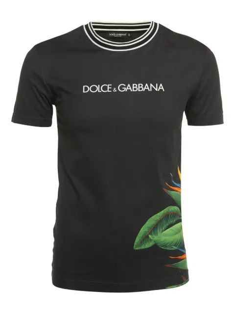 Dolce & Gabbana Pre-Owned Bird of Paradise-print T-shirt