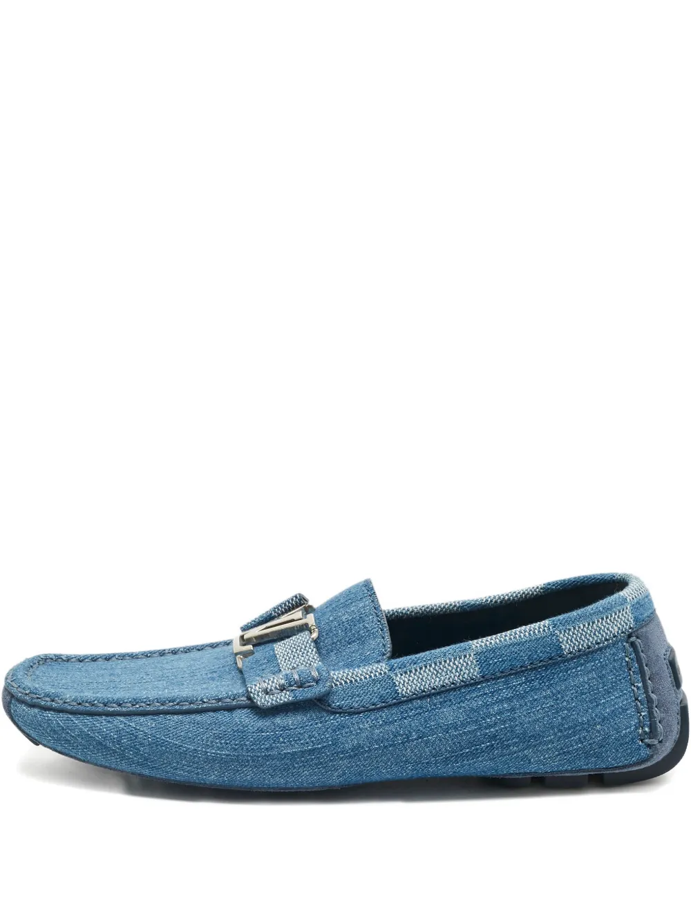 Louis Vuitton Pre-Owned Monte Carlo slip-on loafer - Blu