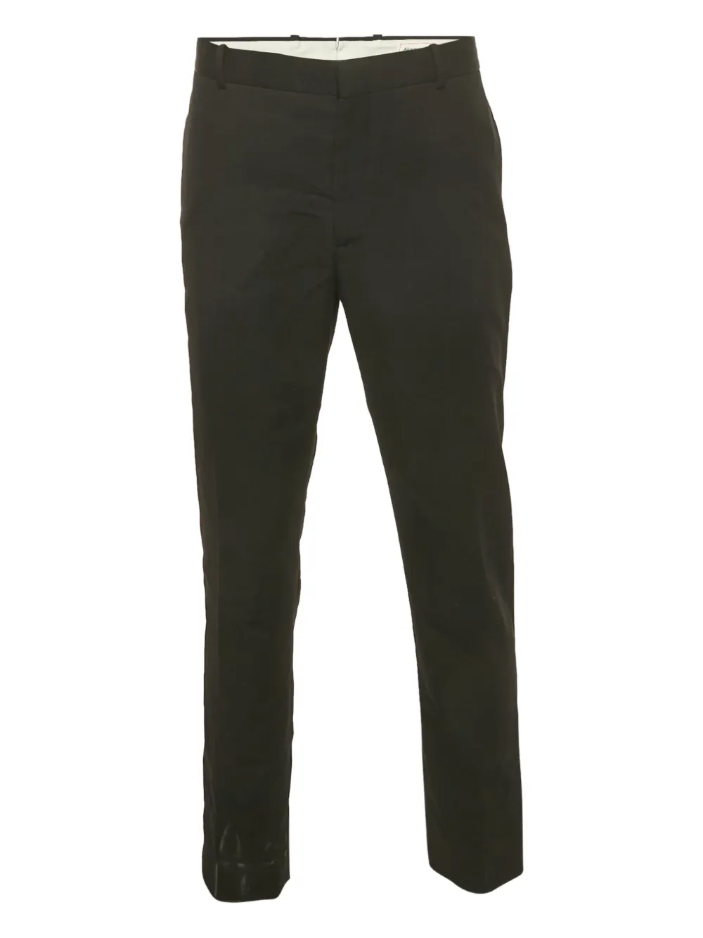 Alexander McQueen Pre-Owned concealed-closure trousers | Black | Image 1