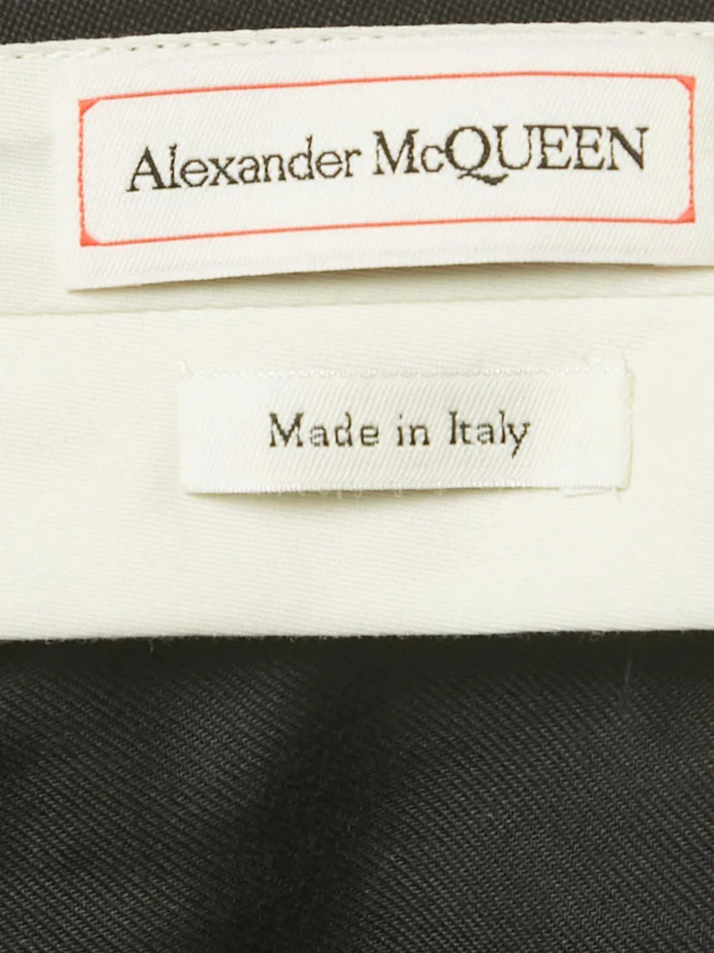Alexander McQueen Pre-Owned concealed-closure trousers | Image 2
