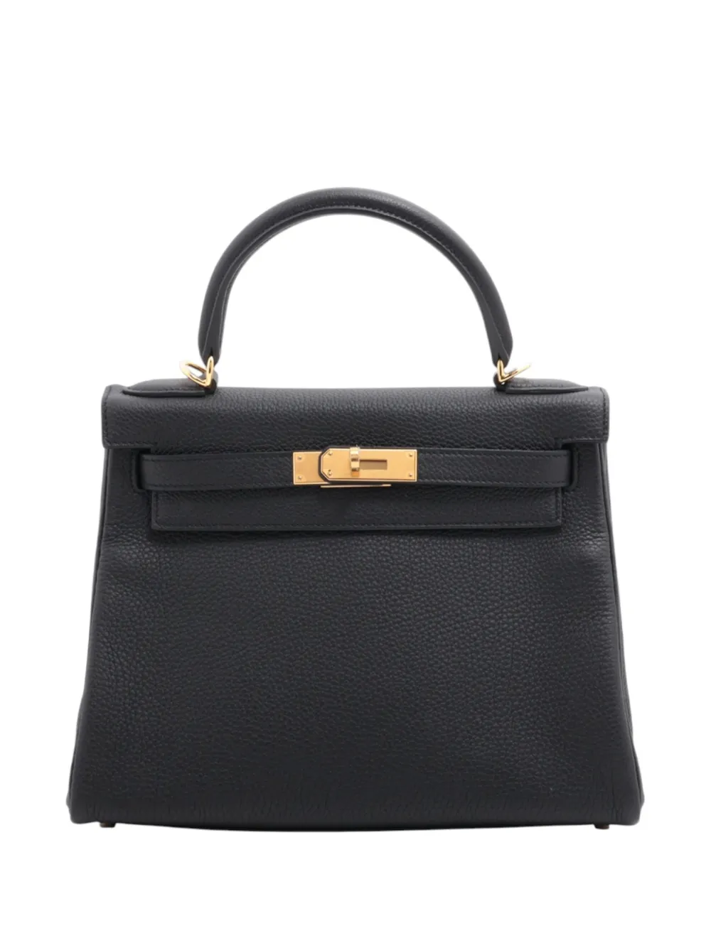 Hermès Pre-Owned Borsa a tracolla Kelly II Retourne 28 in pelle Togo 2022 - Nero