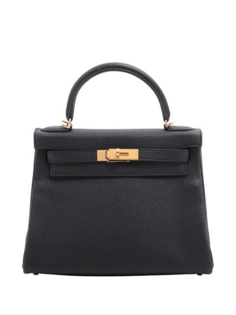 Hermès Pre-Owned Togo Kelly II Retourne 28 satchel-taske fra 2022