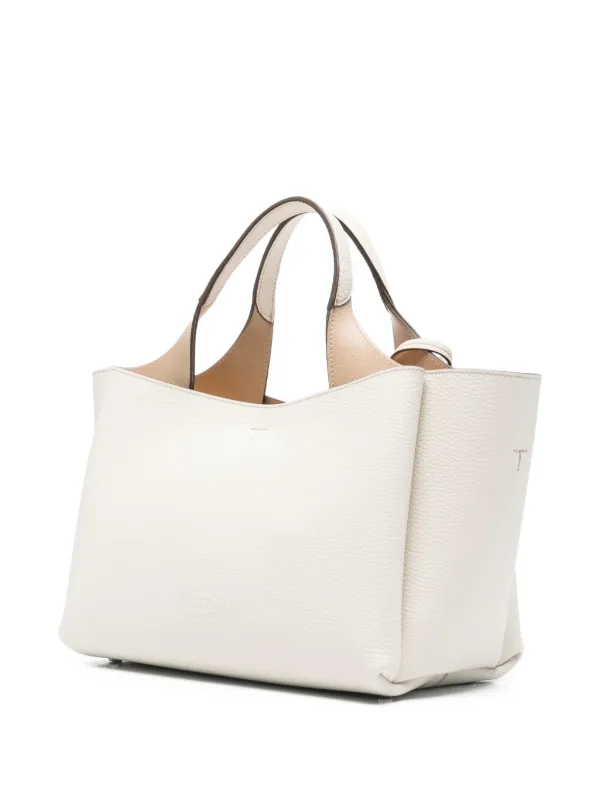 Tod's ロゴチャーム ハンドバッグ | ホワイト | FARFETCH JP