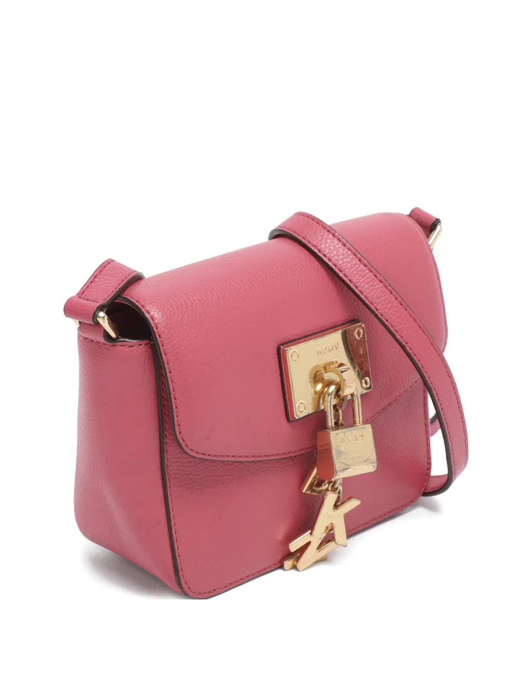 DKNY Borsa a tracolla Elissa in pelle - Rosa
