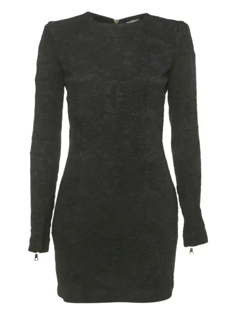 Balmain Pre-Owned Jacquard zip dress