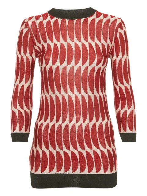 Marni Pre-Owned knitted sheer sweater