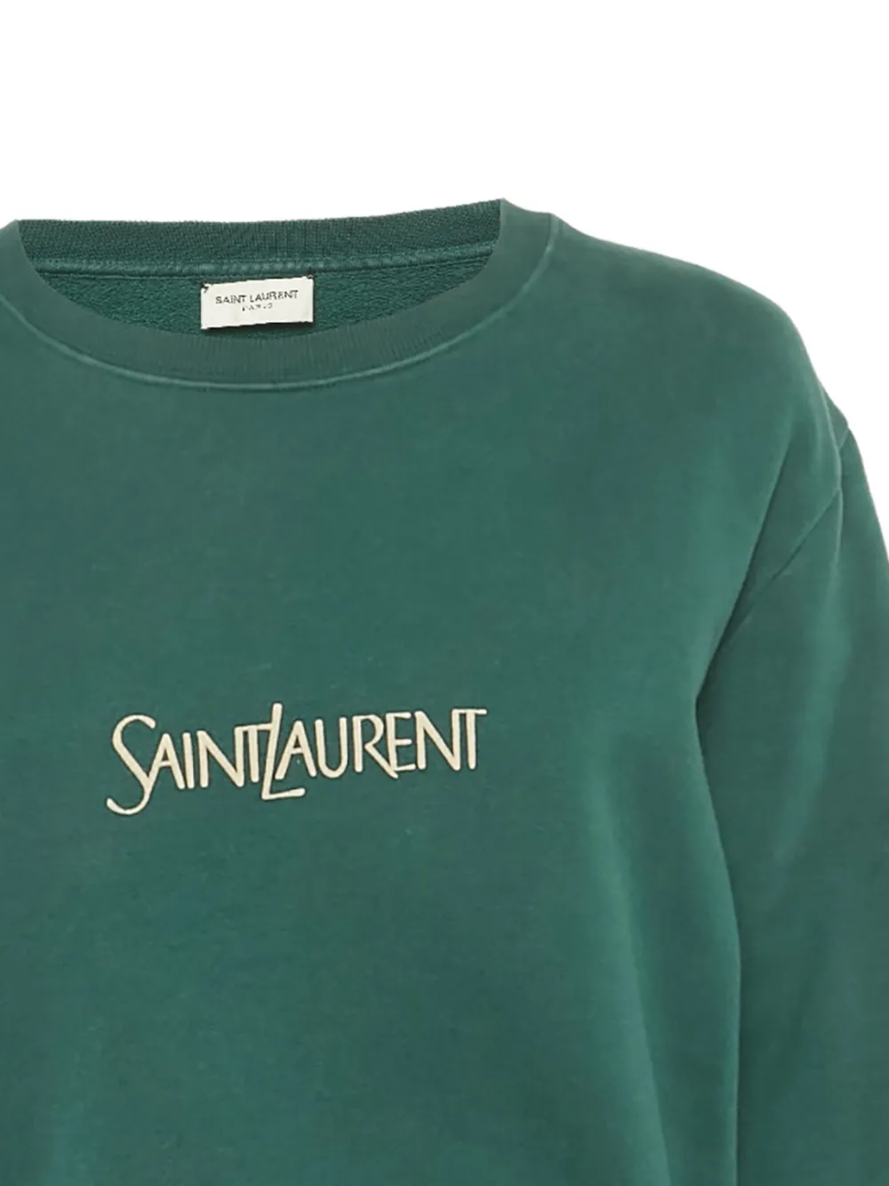 Saint Laurent Pre-Owned logo-print sweatshirt | Image 2