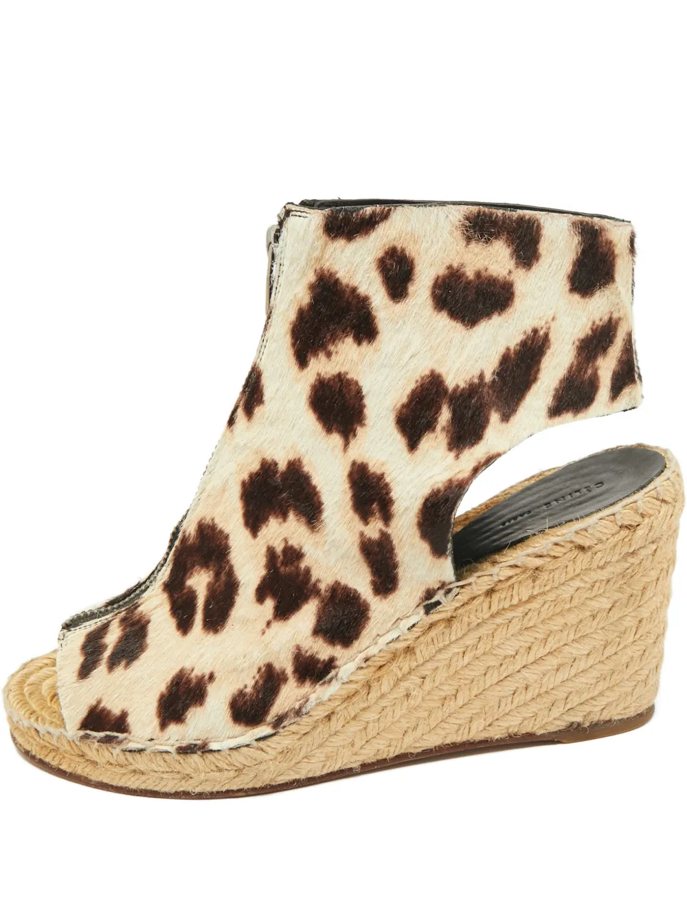 Celine Pre-Owned animal-print wedge sandals | neutro | Image 1