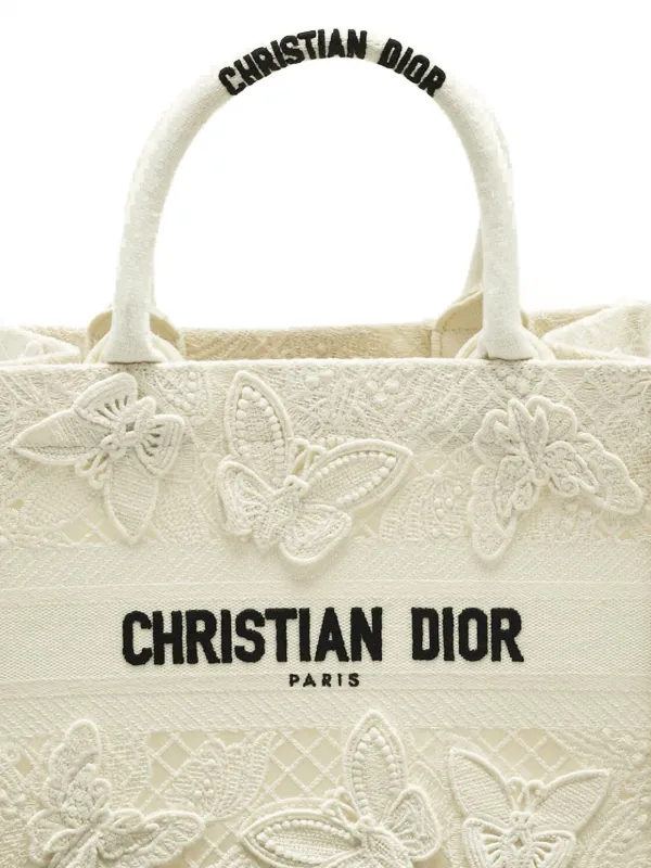Christian Dior Pre-Owned Book ロゴ ハンドバッグ | ホワイト