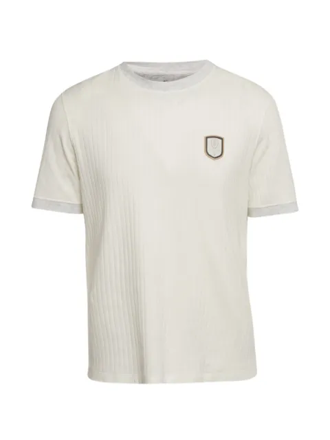Brunello Cucinelli T-Shirt aus geripptem Strick