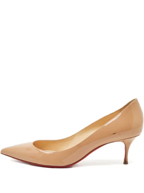Christian Louboutin Pre-Owned Miss z patent leather pumps