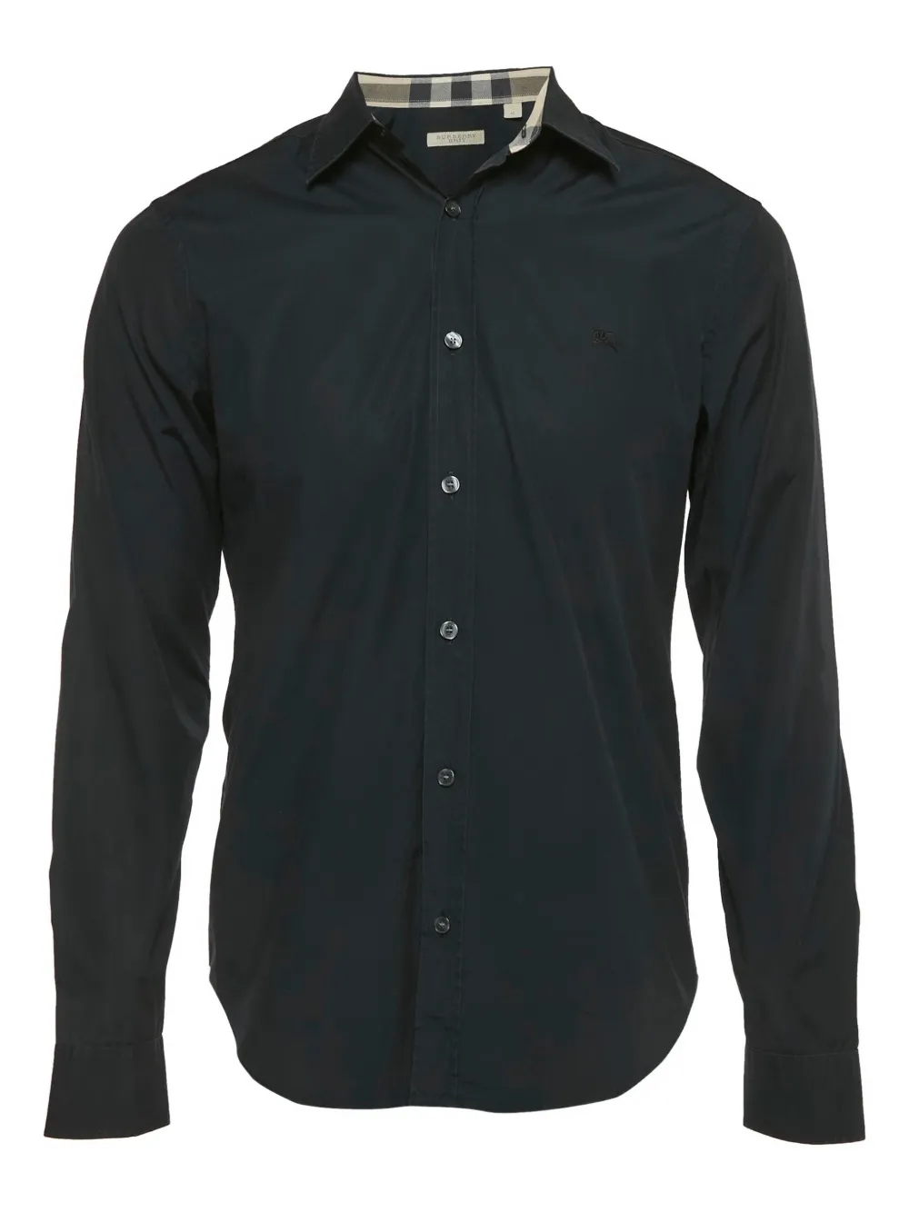 Burberry Pre-Owned cotton long-sleeve shirt - Nero